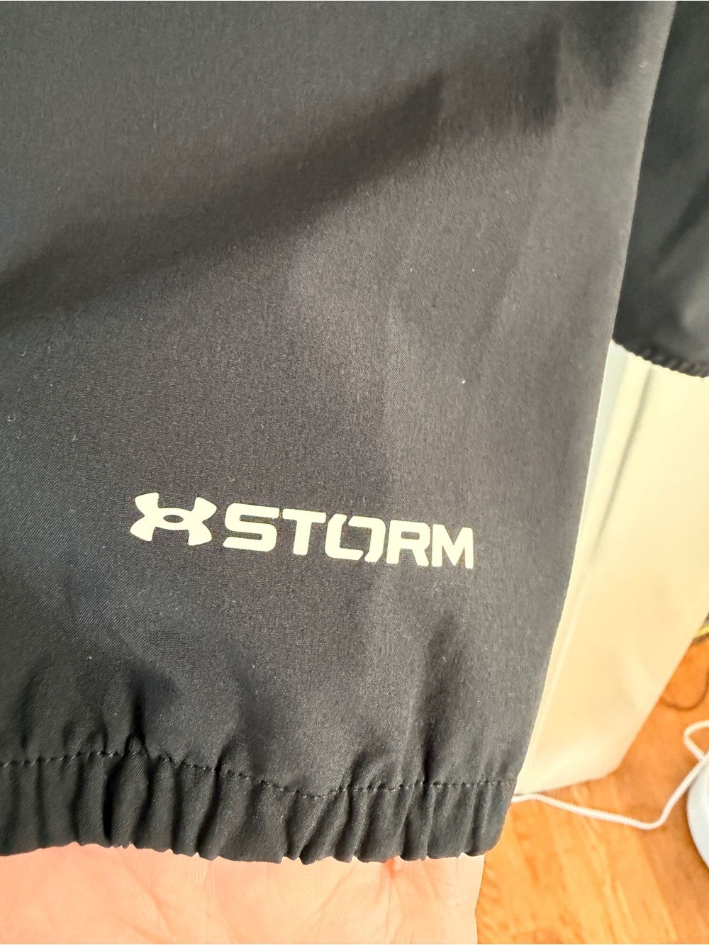 Under Armour Black Women's Hooded Bomber Jacket - Picture 3 of 4